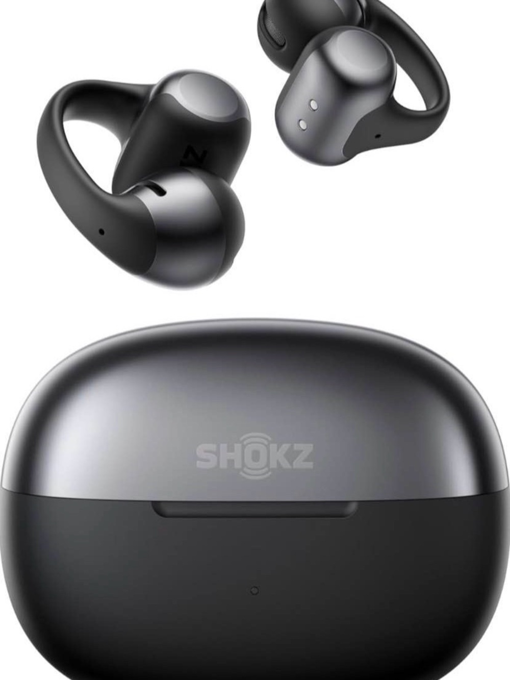 Shokz OpenDots One True Wireless Earbuds — Black